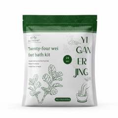 YIGANERJING 30g Large Herbal Foot Soak (10pcs) - Powerful Detox & Moisture Removal, Sleep Aid, Relieve Fatigue & Leg Swelling - Natural Mugwort Formula Spa